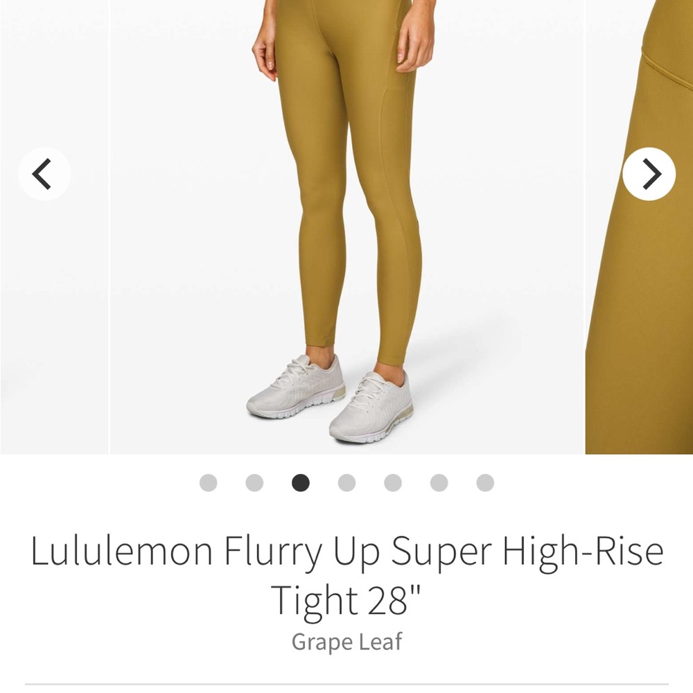 lululemon athletica Women's High-Rise Leggings - Olive